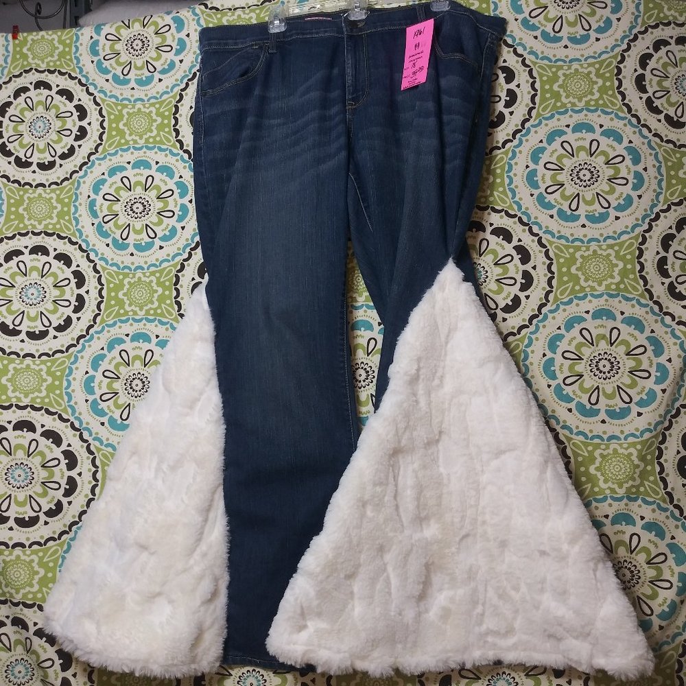 1961 Jeaniemade Size 18 Old Navy Bell-Bottoms